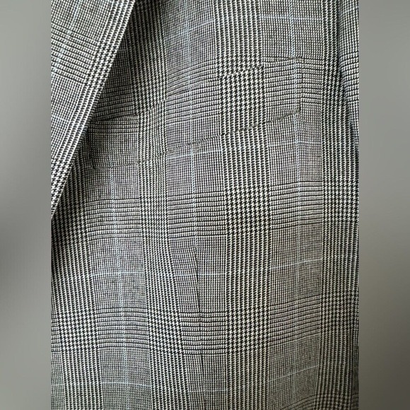 Brooks Brothers 45R 100% wool men's Golden Fleece gray checkered sportscoat EUC - Picture 3 of 12